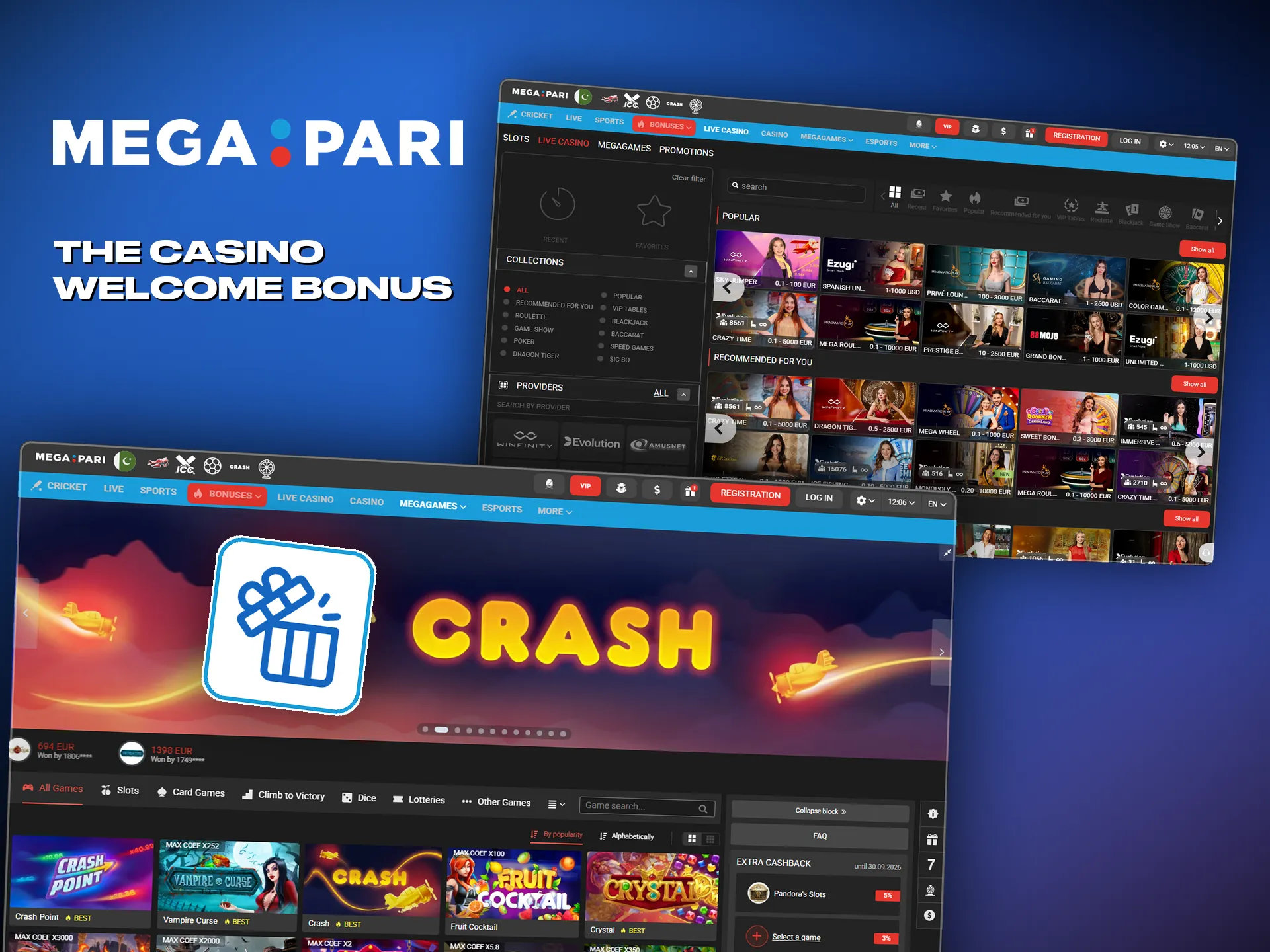 Free spins and the deposit bonus arrive as soon as the money does