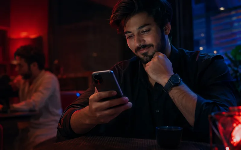 The mobile version of Megapari, light enough for a slow connection